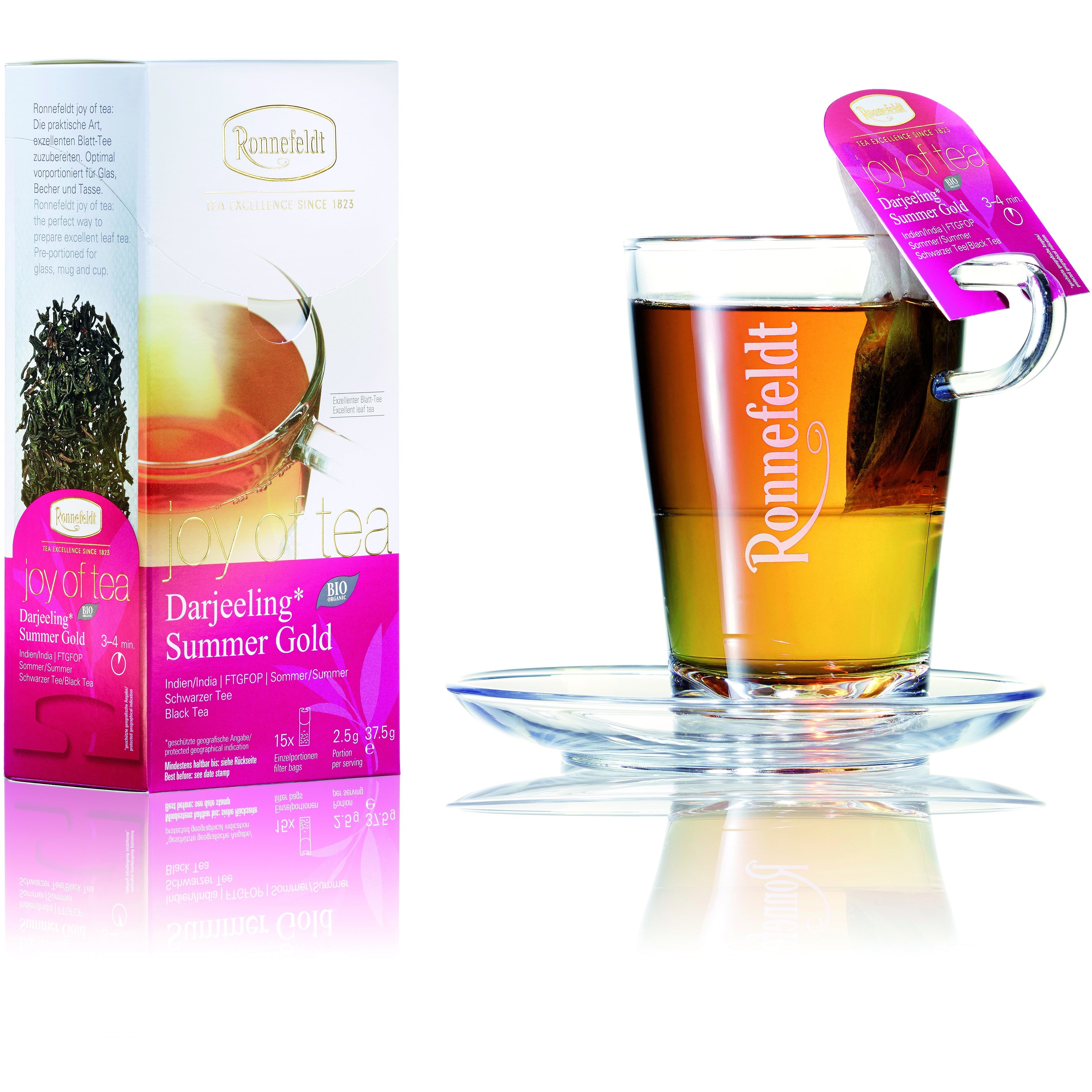 Joy of Tea® Darjeeling* Summer Gold (Bio) - mutter holunder